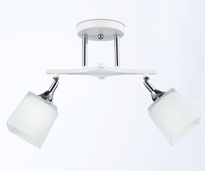 TR303062/2 WH/CH/FR белый/хром/белый матовый E27/2 max 40W 560*145*260