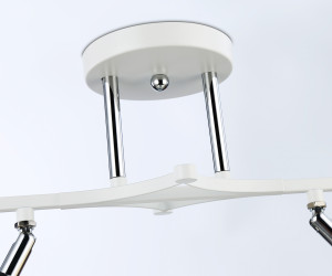 TR303062/2 WH/CH/FR белый/хром/белый матовый E27/2 max 40W 560*145*260