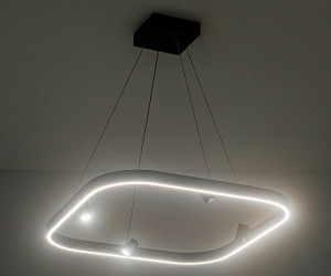 FL5803/1+4 BK черный 50W 3000K/4200K/6400K 600*600*1200 (без ПДУ)