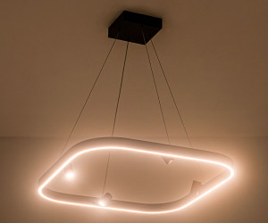 FL5803/1+4 BK черный 50W 3000K/4200K/6400K 600*600*1200 (без ПДУ)