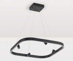 FL5803/1+4 BK черный 50W 3000K/4200K/6400K 600*600*1200 (без ПДУ)