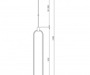 Подвесной светильник Maytoni MOD017PL-L13G