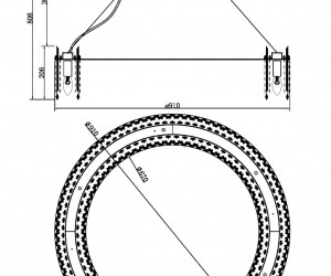 Подвесной светильник Maytoni MOD036PL-18N