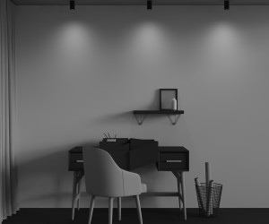 Потолочный светильник Technical C106CL-01-GU10-B