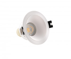 DK3027-WH Встраиваемый светильник, IP 20, 10 Вт, GU5.3, LED, белый, пластик