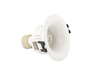 DK3024-WH Встраиваемый светильник, IP 20, 10 Вт, GU5.3, LED, белый, пластик