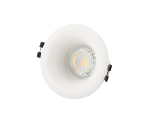 DK3024-WH Встраиваемый светильник, IP 20, 10 Вт, GU5.3, LED, белый, пластик