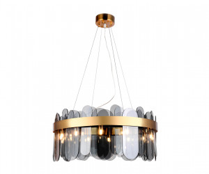 TR5344/12 GD/SM золото/дымчатый G9/12 max 40W D600*770