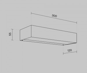 Настенный светильник (бра) Outdoor O428WL-L10GF3K