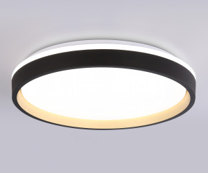 FZ610 BK/GD черный/золото IP20 66W 3000K-6500K+RGB D490*85 (ПДУ ИК)