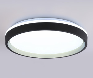 FZ610 BK/GD черный/золото IP20 66W 3000K-6500K+RGB D490*85 (ПДУ ИК)