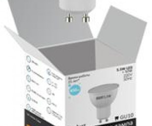 Лампа Gauss LED Elementary MR16 GU10 5.5W 4100К 1/10/100