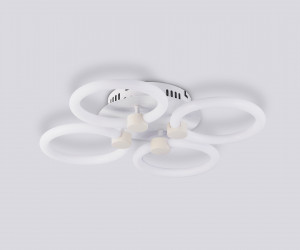 FA3808/4 WH белый 3000K-6400K 82W 410*410*90 (ПДУ ИК)