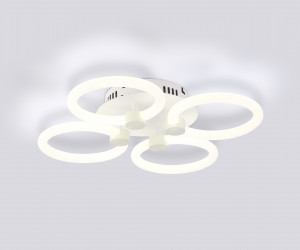 FA3808/4 WH белый 3000K-6400K 82W 410*410*90 (ПДУ ИК)