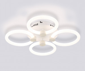 FA3808/4 WH белый 3000K-6400K 82W 410*410*90 (ПДУ ИК)