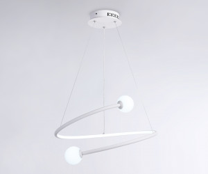 FL66291 WH белый 39W 3000K-6400K D500*1000 (ПДУ ИК)