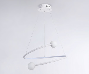 FL66291 WH белый 39W 3000K-6400K D500*1000 (ПДУ ИК)