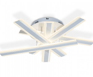 FA8903 WH/CH белый/хром 132W 3000K-6400K 620*590*150 (ПДУ РАДИО 2.4G)