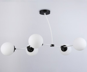 TR2546/5 WH/BK белый/черный E27/5 max 60W 950*600*450