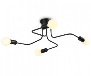 TR8022/4 BK черный E27*4 max 40W D715*205