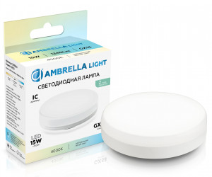 531504 LED GX53 15W IC 4000K 175-265V