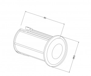 Встраиваемый светильник Outdoor O044DL-L1S3K3