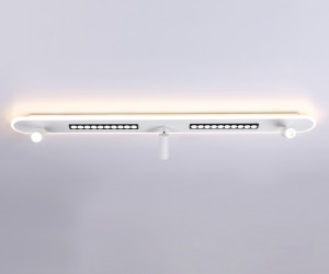 FL51451/1+3 WH/BK белый/черный 79W 3000K-6400K+4200K 1200*125*100 (Без ПДУ)