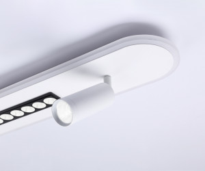 FL51451/1+3 WH/BK белый/черный 79W 3000K-6400K+4200K 1200*125*100 (Без ПДУ)