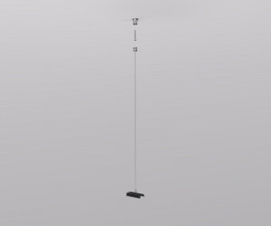 TR2127-BK Механический подвес для трека SMART BASE, IP20, 5м, черный, алюминий