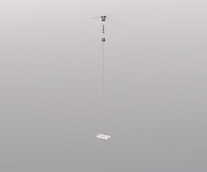 TR2127-WH Механический подвес для трека SMART BASE, IP20, 5м, белый, алюминий