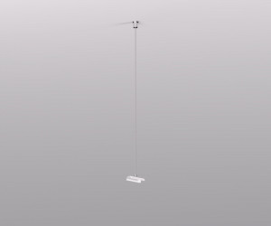 TR2127-WH Механический подвес для трека SMART BASE, IP20, 5м, белый, алюминий