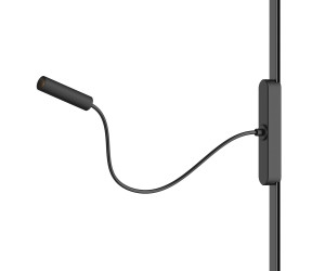 DK5313-BK Светильник для трека Air, серия Spot 3000 со светодиодом, ?26*495мм, 48V DC, 2W, RA?90, 24&deg;, 3000K, IP20, черный, алюминий