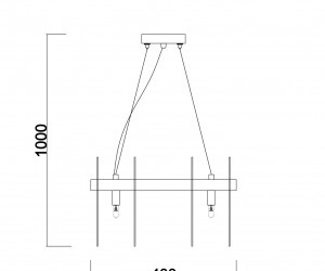 Подвесной светильник Freya FR5141PL-08BS1