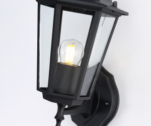 ST2010 BK/CL черный/прозрачный IP54 E27 max 40W 360*150*210