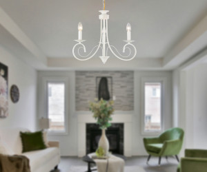 TR9605/3 WH белый E14/3 max 40W D560*650