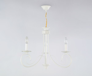 TR9605/3 WH белый E14/3 max 40W D560*650