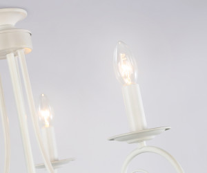 TR9605/3 WH белый E14/3 max 40W D560*650