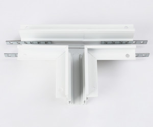 GL3355 WH белый коннектор т-образный встраиваемый 170*85*46,8