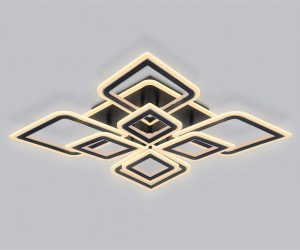 FA8912/4+4 BK/CH черный/хром 162W 3000K-6400K 560*560*120 (ПДУ РАДИО 2.4G)