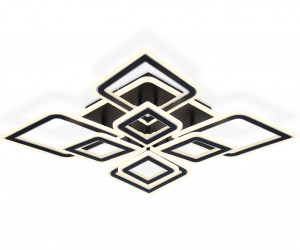 FA8912/4+4 BK/CH черный/хром 162W 3000K-6400K 560*560*120 (ПДУ РАДИО 2.4G)