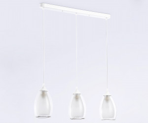 TR3536/3 WH/CL/FR белый/прозрачный/белый матовый E27*3 max 40W 640*120*820