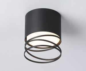 TN71105 BK черный GX53 max 12W D82*110