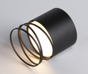 TN71105 BK черный GX53 max 12W D82*110