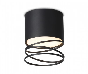 TN71105 BK черный GX53 max 12W D82*110