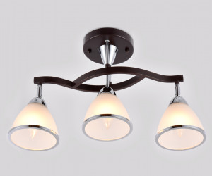 TR3112/3 DCF/CH темный кофе/хром E27 max 40W 550*150*320