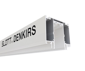 TR2014-WH Профиль-трек SLOTT for DENKIRS SMART, для натяжных потолков, 2 м, алюминий, белый