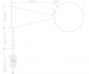 Настольный светильник Freya FR5289TL-01BS