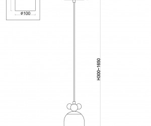 Подвесной светильник Freya FR5365PL-01CH