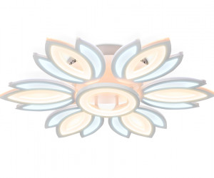 FA456/6+1 WH белый 132W 3000K/6400K D640*110 (Без ПДУ)