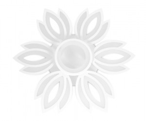 FA456/6+1 WH белый 132W 3000K/6400K D640*110 (Без ПДУ)